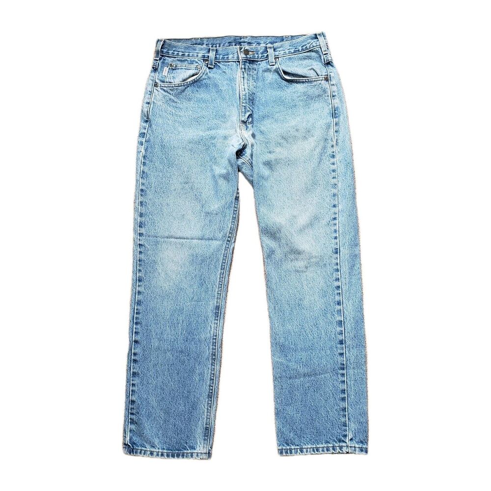 VTG Y2K Carhartt Traditional Fit Size 35x30 Mens Jeans READ DESCRIPTION B18-DST
